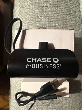 Black Portable USB Charger Power Bank